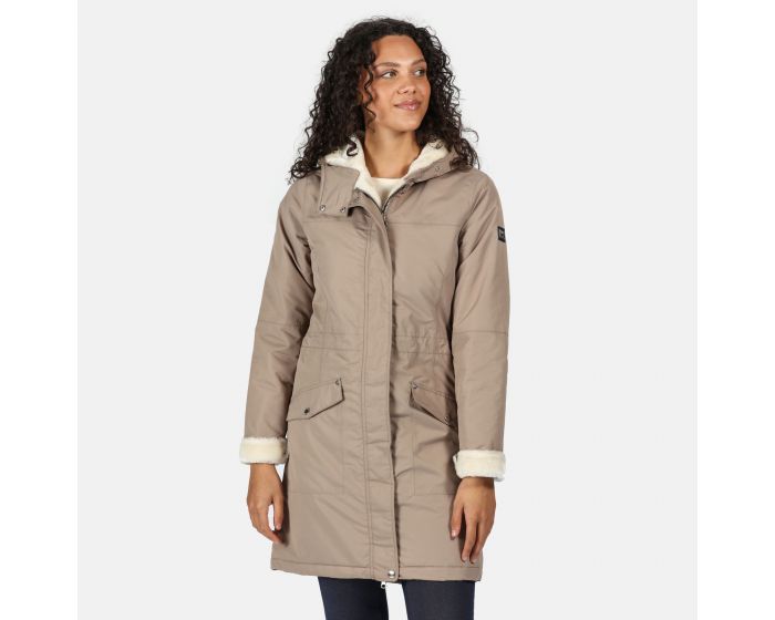 Regatta Rimona Waterproof Breathable Taped Seams Insulated Lined Hooded Jacket Giacca Donna 